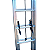 Escada Extensiva de Alumínio 11 Degraus - 3,60m / 6,30m Alulev - Imagem 2