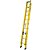 Escada Fibra Extensível Amarela  3,00 x 4,80 m (Cogumelo) - Imagem 1