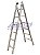 Escada Extensiva em Alumínio 06 Degraus - 2,10m / 3,30m Alulev - Imagem 3