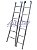 Escada Extensiva em Alumínio 06 Degraus - 2,10m / 3,30m Alulev - Imagem 4