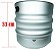 Barril Inox Para Chopp 15 Litros Completo Com Sifão - BKI - Imagem 4