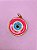 Pingente dourado Olho Grego esmaltado-rosa claro,azul.pink ou vermelho - Imagem 10