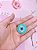 Pingente dourado Olho Grego esmaltado-rosa claro,azul.pink ou vermelho - Imagem 3