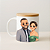 Caneca Personalizada - Caricatura* ❤ - Imagem 7