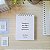Mini Caderneta Checklist - Folha de Caderno | Coleção Dia dos Professores - Imagem 1