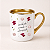 Caneca Personalizada - Coleção Cristã | Escolhida, Amada e Abençoada ❤ - Imagem 2