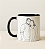 Caneca Personalizada - Line Art + Iniciais* - Imagem 1