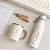 Kit - Garrafa Térmica + Caneca + Bloco de Mesa Listinha + Chaveiro | Afeto - Imagem 7