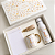 Kit - Garrafa Térmica + Caneca + Bloco de Mesa Listinha + Chaveiro | Afeto - Imagem 1