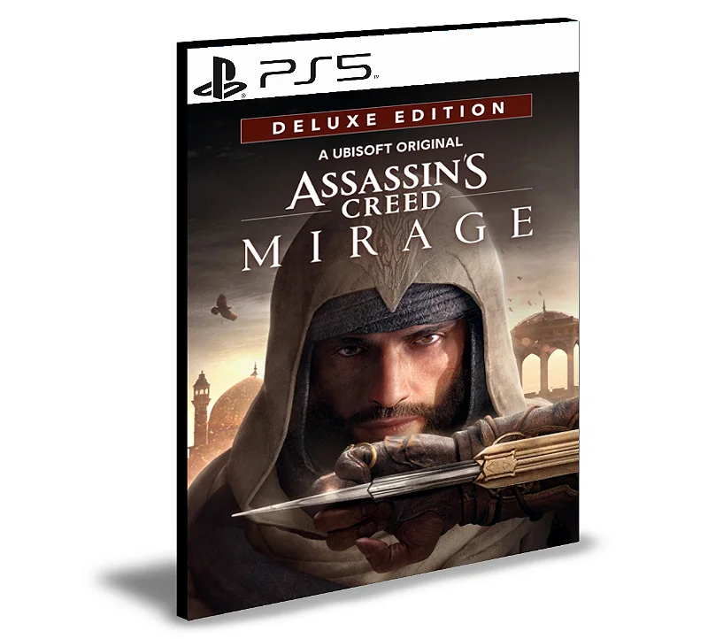 Assassin's Creed Mirage Deluxe Edition PS5 PSN MÍDIA DIGITAL - LA Games -  Produtos Digitais e pelo melhor preço é aqui!