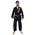 Kimono Jiu Jitsu Trançado Pto - Imagem 2
