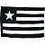 Bandeira do Botafogo 2 Panos Silk - Imagem 2