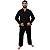 Kimono Jiu Jitsu Trançado Adulto Preto - Imagem 2