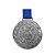 Medalha Prata com fita 30mm - Imagem 1