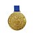 Medalha dourada com fita 43mm - Imagem 2