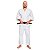 Kimono Jiu Jitsu Trançado Adulto Branco - Imagem 1