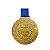 Medalha dourada com fita 50mm - Imagem 1