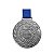 MEDALHA COM FITA PRATA 60MM - Imagem 1