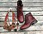 Bota Fossil Vinho Couro - Imagem 1