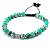 Pulseira de Pedra Jaspe Imperial com Fechamento Ajustável - Imagem 2