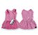 VESTIDO PET ROSA PARA CACHORRO ESTRELA - Imagem 1
