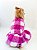 VESTIDO XADREZ ROSA PARA CACHORRO "SHERPA PELÚCIA" - Imagem 3