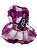 VESTIDO XADREZ ROSA PARA CACHORRO "SHERPA PELÚCIA" - Imagem 5