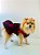 VESTIDO XADREZ VERMELHO PARA CACHORRO "SHERPA PELÚCIA" - Imagem 4