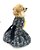 VESTIDO PARA CACHORRO GLAMOUR  BLACK WHITE "TWEED" - Imagem 2