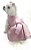 VESTIDO PARA CACHORRO GLAMOUR ROSA BEBE - Imagem 4