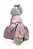 VESTIDO PARA CACHORRO GLAMOUR ROSA BEBE - Imagem 3