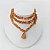 Colar De Pedra Natural Cornalina Longo  Bijou Art - Imagem 1