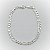 Pulseira Banhada A Prata De Elo 3x1 Masculina Bijou Art - Imagem 3