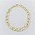 Pulseira Banhada A Ouro Elo 3x1 Maior Longo Grossa Bijou Art - Imagem 3