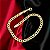 Pulseira Banhada A Ouro De Elo Grume Bijou Art - Imagem 4