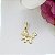 Pingente Banhado A Ouro De Gatinho Bijou Art - Imagem 2