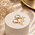Brinco De Argola "Click Com Cruz Bijou Art - Imagem 3