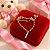 Pulseira Banhada A Ouro Infantil Elo 1x1 Com Figa Bijou Art - Imagem 3