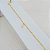 Pulseira Banhada A Ouro Infantil Elo 3x1 Com Figa Bijou Art - Imagem 3