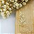 Brinco Fixo Banhado A Ouro De Flor Bijou Art - Imagem 2