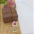 Anel Banhado a Ouro Com Pedra Colorida Quadrada Bijou Art - Imagem 6