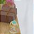 Anel Banhado a Ouro Com Pedra Colorida Quadrada Bijou Art - Imagem 7