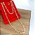 Corrente Banhada a Ouro Elo Cartie 60 Cm Bijou Art - Imagem 1