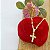 Pingente Banhado a Ouro De Cruz Cheia Bijou Art - Imagem 3
