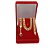 Corrente Banhada a Ouro Elo Curto Intercalado 60 cm Bijou Art - Imagem 3