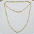 Corrente Banhada a Ouro 50 cm Elo Argola Bijou Art - Imagem 3