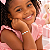 Pulseira Infantil De Prata Com Corações Lisos Bijou Art - Imagem 2