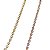 Pulseira Infantil Banhada a Ouro Com Pedras de Strass Bijou Art - Imagem 3