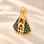 Pingente Banhado A Ouro De Nossa Senhora Aparecida Com Zircônia Dois Lados Bijou Art - Imagem 3