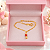 Pulseira Infantil Banhada a Ouro Com Figa Bijou Art - Imagem 4